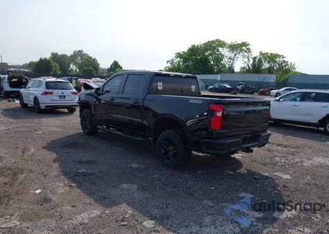 2021 Chevrolet Silverado 1500 4Wd Short Bed Custom Trail Boss/4Wd Standard Bed Custom Trail Boss from USA, damaged, VIN 1GCPYCEF0MZ259420